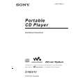 SONY D-NE510 Owner's Manual cover photo