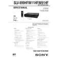 SONY SLVM91HF Service Manual cover photo