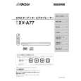 JVC XV-A77 Owner's Manual cover photo