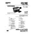 SONY CCDTR8E Service Manual cover photo