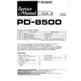 PIONEER PD8500 Service Manual cover photo