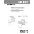 SONY CDXA30RF Service Manual cover photo