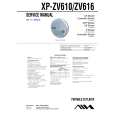 AIWA XP-ZV616 Service Manual cover photo