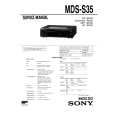 SONY MDSS35 Service Manual cover photo