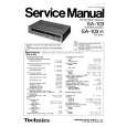 TECHNICS SA103/K Service Manual cover photo