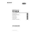 SONY KF50SX200K Owner's Manual cover photo