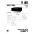 SONY TAA590 Service Manual cover photo