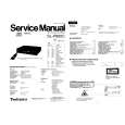 TECHNICS SL-P600C Service Manual cover photo