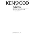 KENWOOD G-EQ300 Owner's Manual cover photo