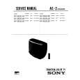 SONY AE2CHASSIS Service Manual cover photo