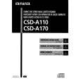 AIWA CSDA110 Owner's Manual cover photo