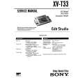 SONY XV-T33 Service Manual cover photo
