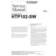 PIONEER HTP102-SW Service Manual cover photo