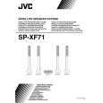 JVC SP-XF71 Owner's Manual cover photo