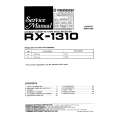 PIONEER RX-1310 Service Manual cover photo