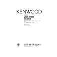 KENWOOD VDX-09M Owner's Manual cover photo