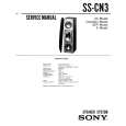 SONY SSCN3 Service Manual cover photo