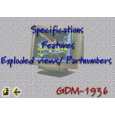 SONY GDM1936 Service Manual cover photo