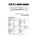 AKAI AT-57 Service Manual cover photo