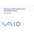 SONY PCG-GR215SK VAIO Owner's Manual cover photo