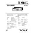 SONY TC-K808ES Service Manual cover photo