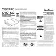 PIONEER DVD-120 Owner's Manual cover photo