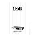 KENWOOD AT-500 Owner's Manual cover photo