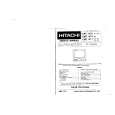 HITACHI CPT751PAL Service Manual cover photo