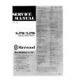 SHERWOOD S-2730 Service Manual cover photo