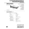 SONY SLVGA50 Service Manual cover photo