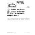PIONEER SC300 LEXSUS Service Manual cover photo
