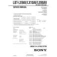 SONY LBTLX10AV Service Manual cover photo