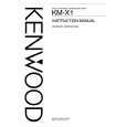 KENWOOD KMX1 Owner's Manual cover photo