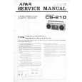 AIWA CS-210 Service Manual cover photo