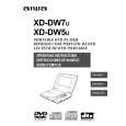 AIWA XDDW5 Owner's Manual cover photo