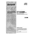 AIWA CTX438 Owner's Manual cover photo