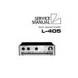 LUXMAN L-405 Service Manual cover photo