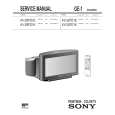 SONY KV28FD1K Service Manual cover photo