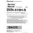 PIONEER DVR510HS Service Manual cover photo