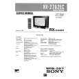 SONY KV2762EC Service Manual cover photo
