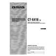 AIWA CTX418 Owner's Manual cover photo