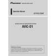 PIONEER AVIC-D1 Owner's Manual cover photo