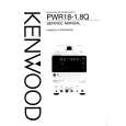 KENWOOD PWR1818Q Service Manual cover photo