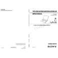 SONY PCGZ505GE Service Manual cover photo