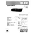 SONY CDPM97 Service Manual cover photo