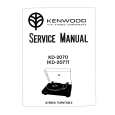 KENWOOD KD-2070 Service Manual cover photo
