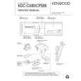 KENWOOD KDCCX85 Service Manual cover photo