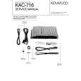 KENWOOD KAC7l6 Service Manual cover photo