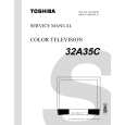 TOSHIBA 32A35C Service Manual cover photo
