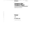 SONY D-232 Owner's Manual cover photo